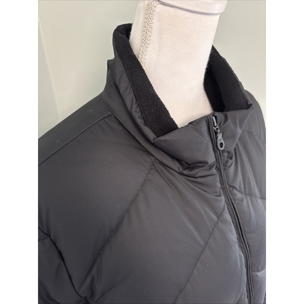 Eddie Bauer Long Down Full-Zip Parka Puffer Jacket Black Size TXXL Tall 2X - Picture 2 of 9